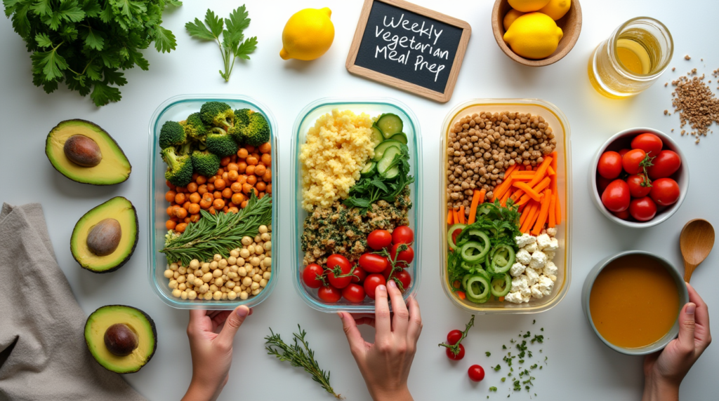 vegetarian meal prep ideas
